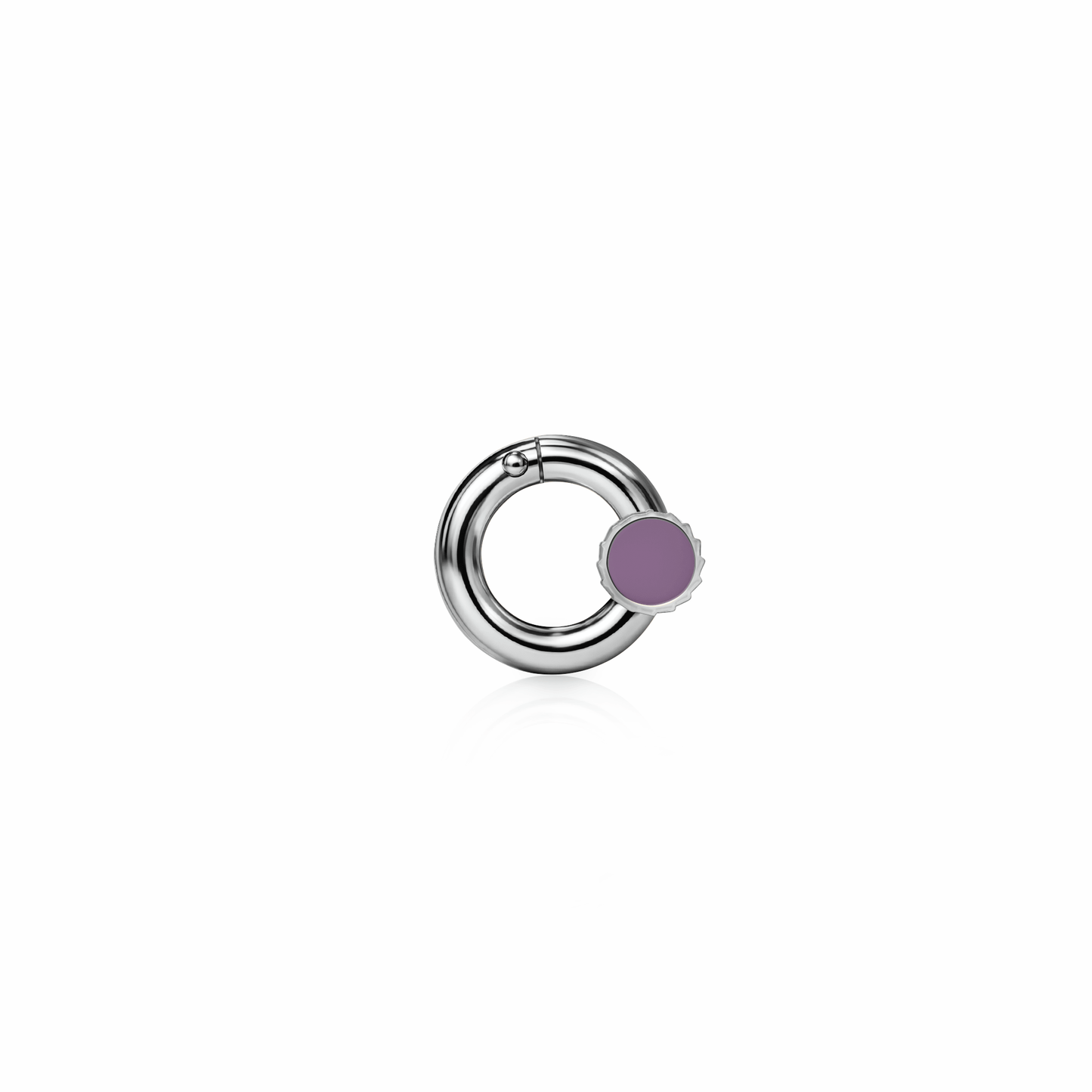 Screw Clasp | Sterling Silver Sunset Purple {{ catogery }} {{ Collections }}