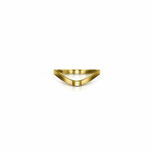 Cigar Shadow Band | 14K Gold 14K Yellow Gold Ring {{ catogery }} {{ Collections }}