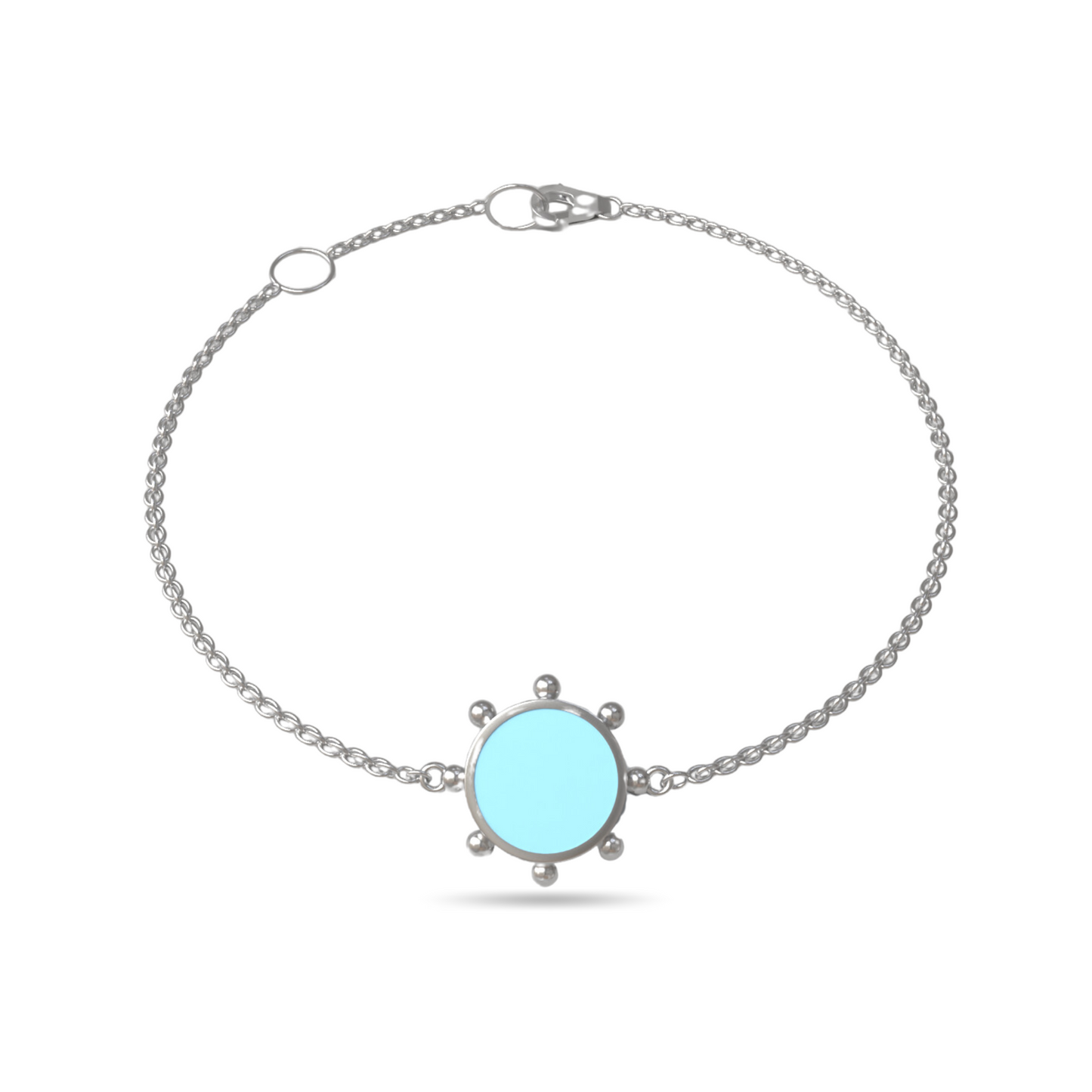 Orbit Single Motif Bracelet | Sterling Silver