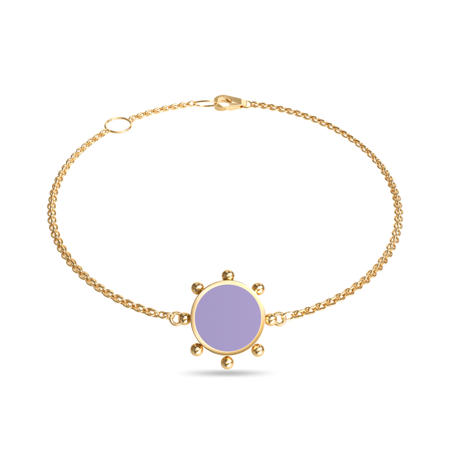 Orbit Single Motif Bracelet | 18K Gold