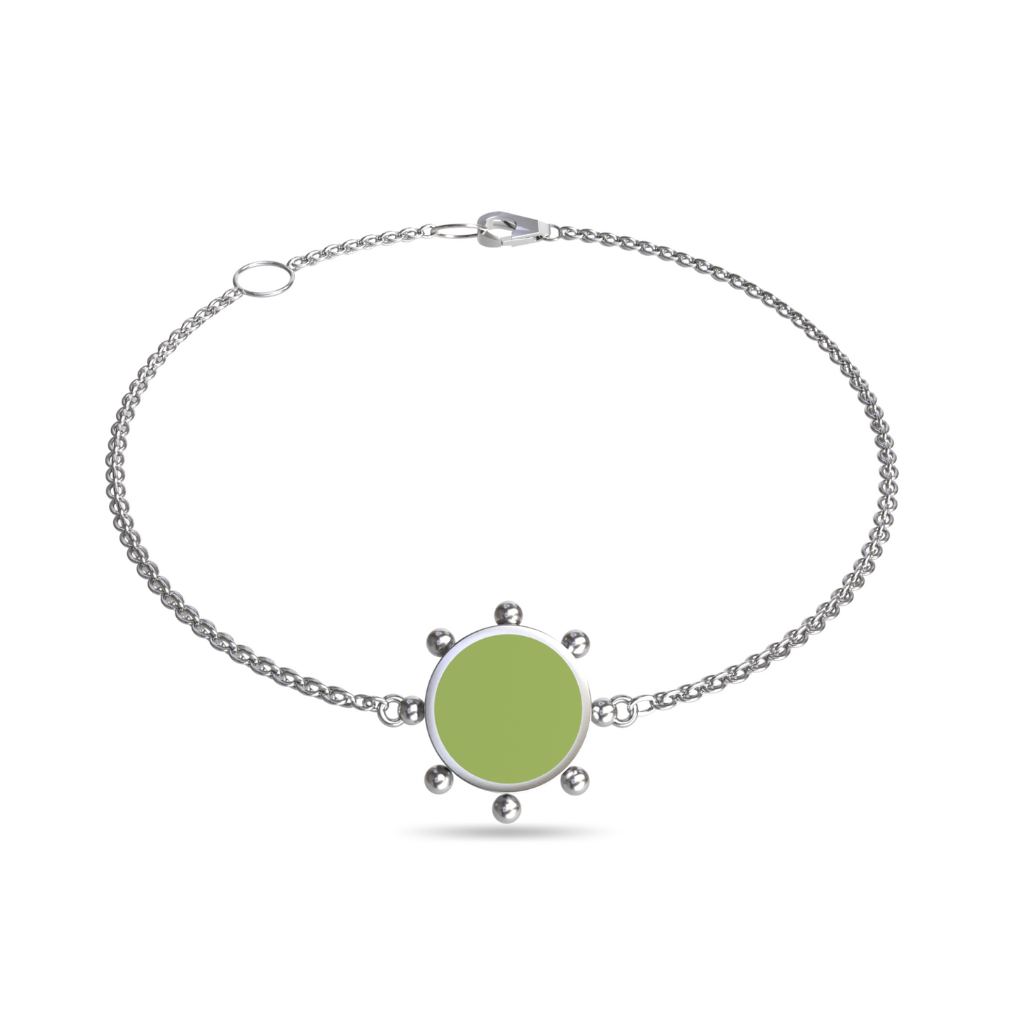 Orbit Single Motif Bracelet | Sterling Silver