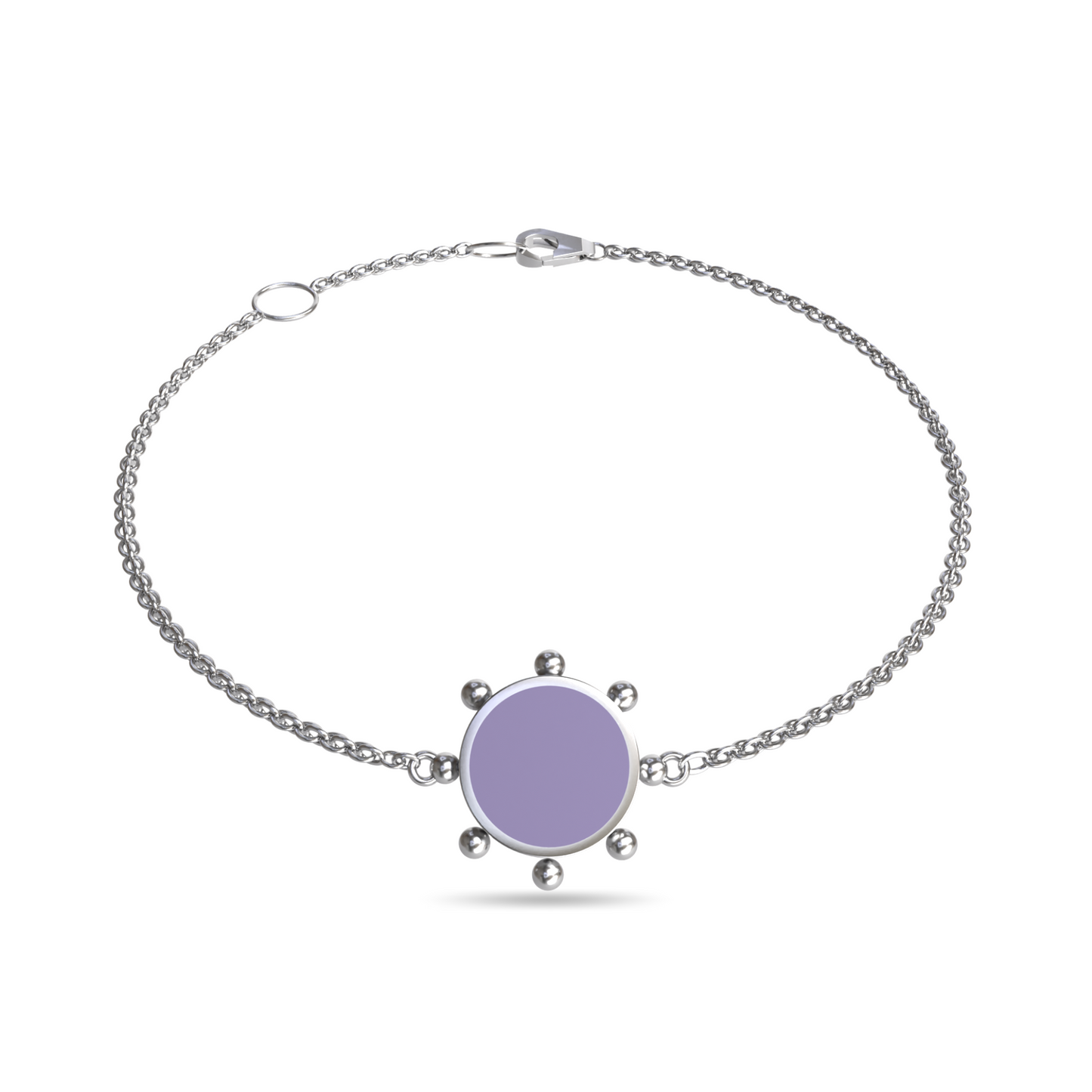 Orbit Single Motif Bracelet | Sterling Silver