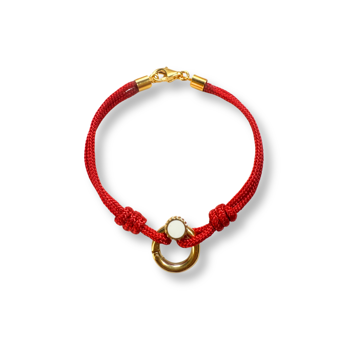 Slipknot Paracord Cord Bracelet | 18K Gold