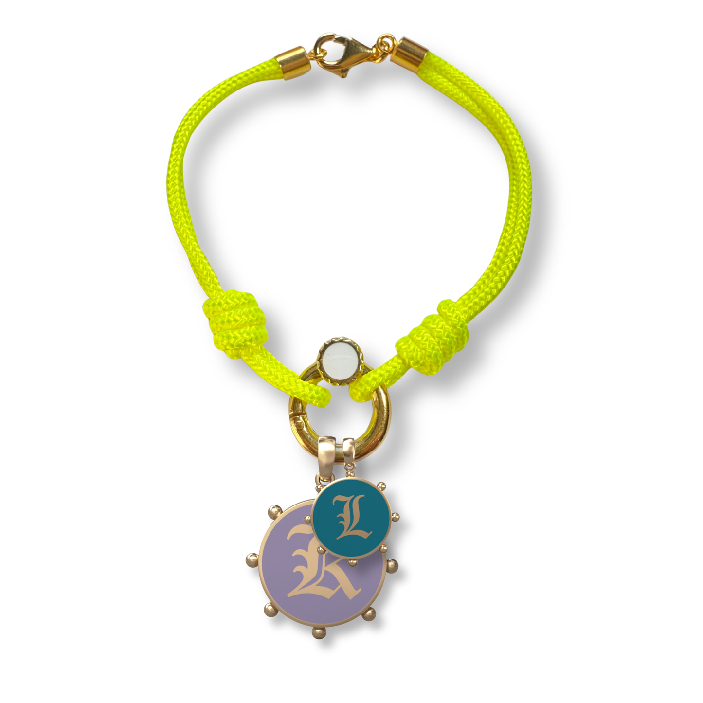 Slipknot Paracord Cord Bracelet | 18K Gold