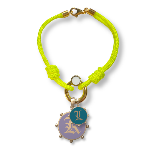 Slipknot Paracord Cord Bracelet | 18K Gold