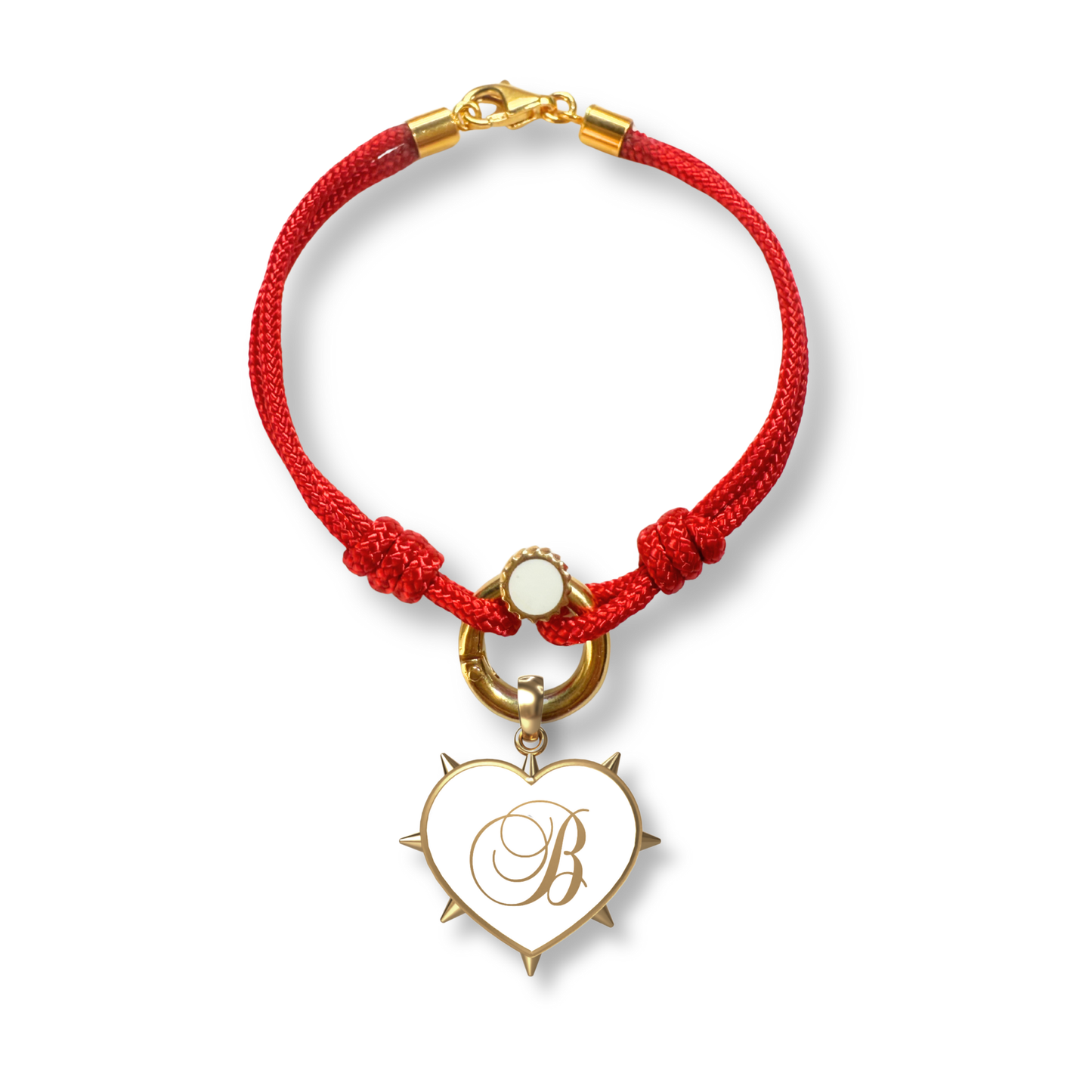 Slipknot Paracord Cord Bracelet | 18K Gold