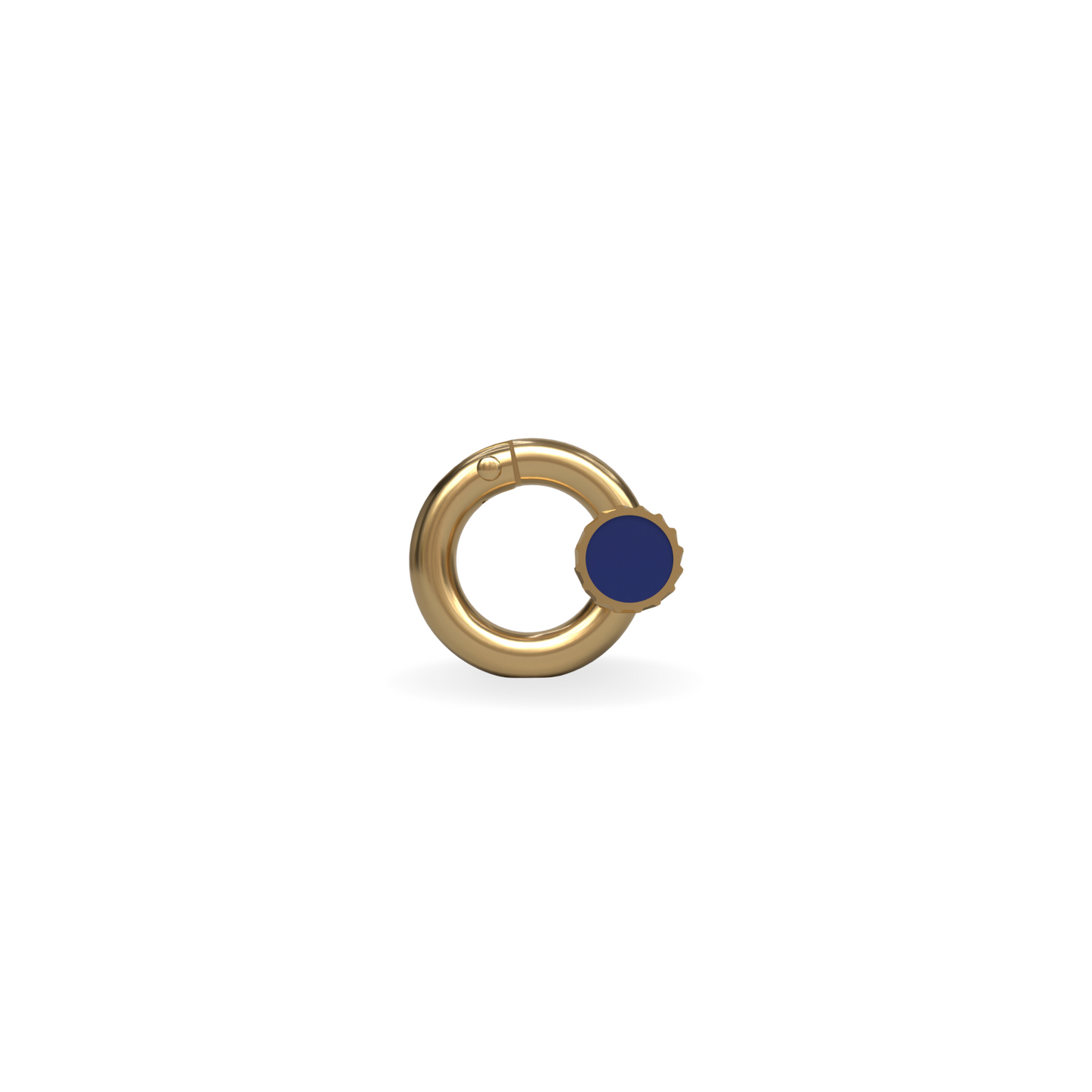 Small Screw Clasp | 18K Gold