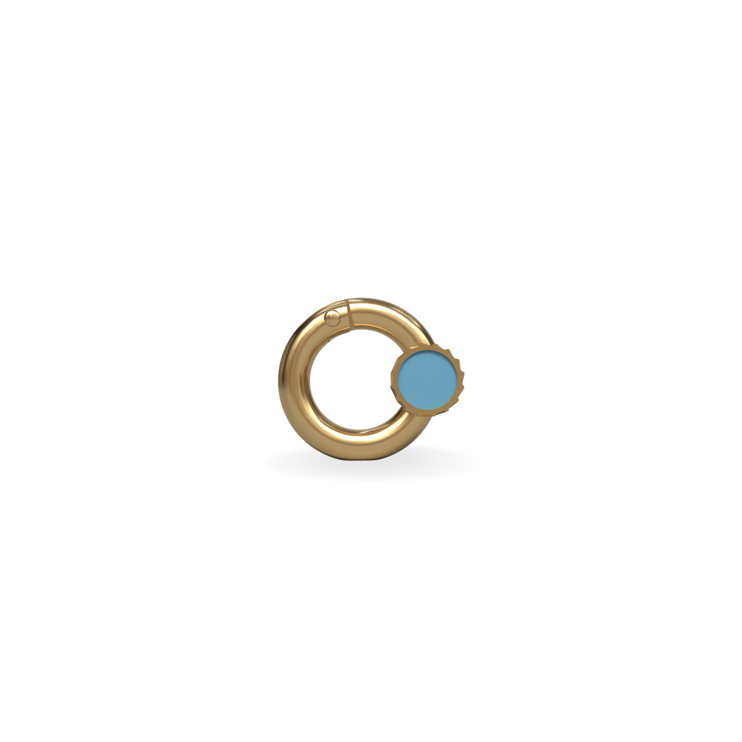 Small Screw Clasp | 18K Gold