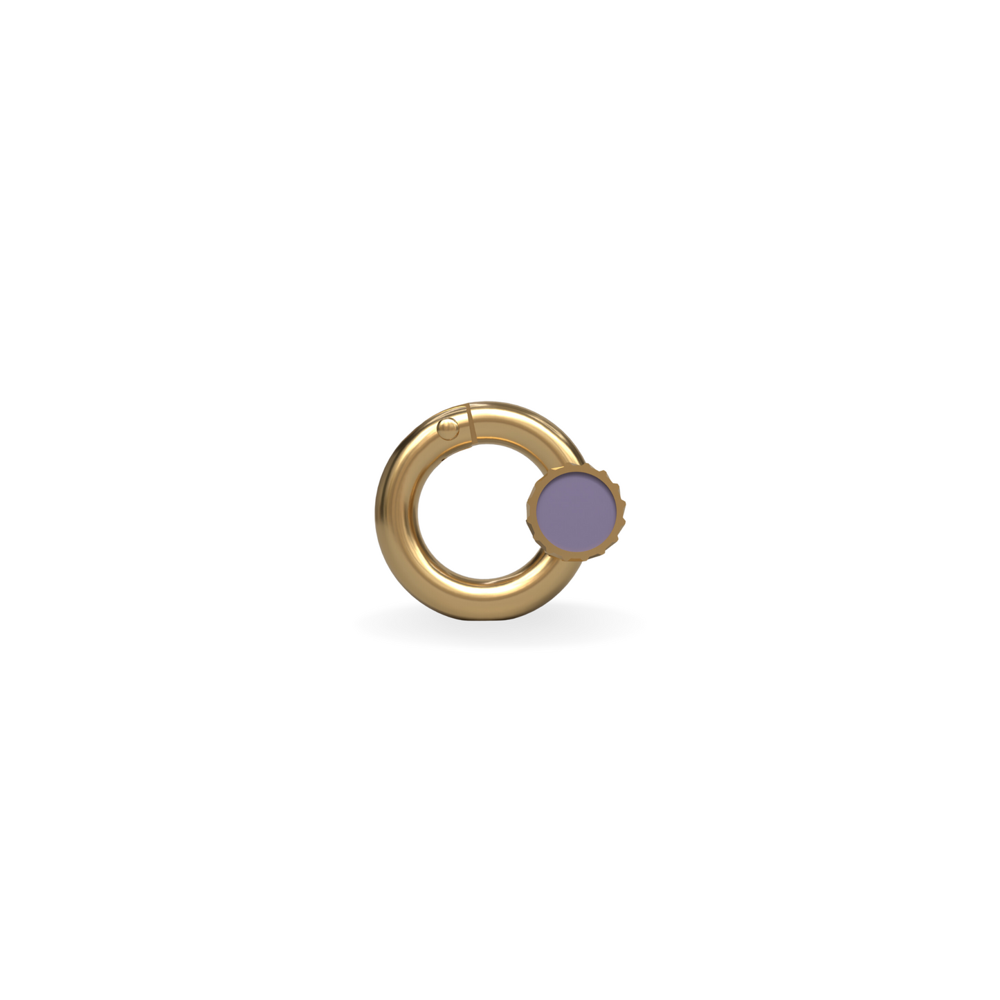 Small Screw Clasp | 18K Gold