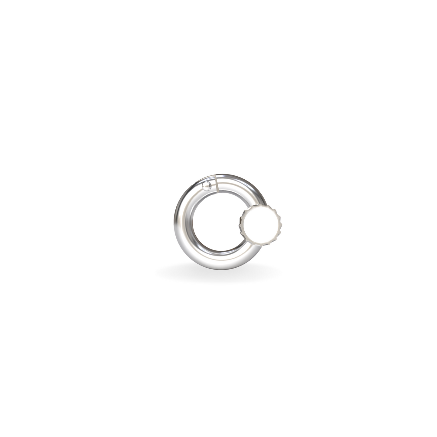 Small Screw Clasp | Sterling Silver