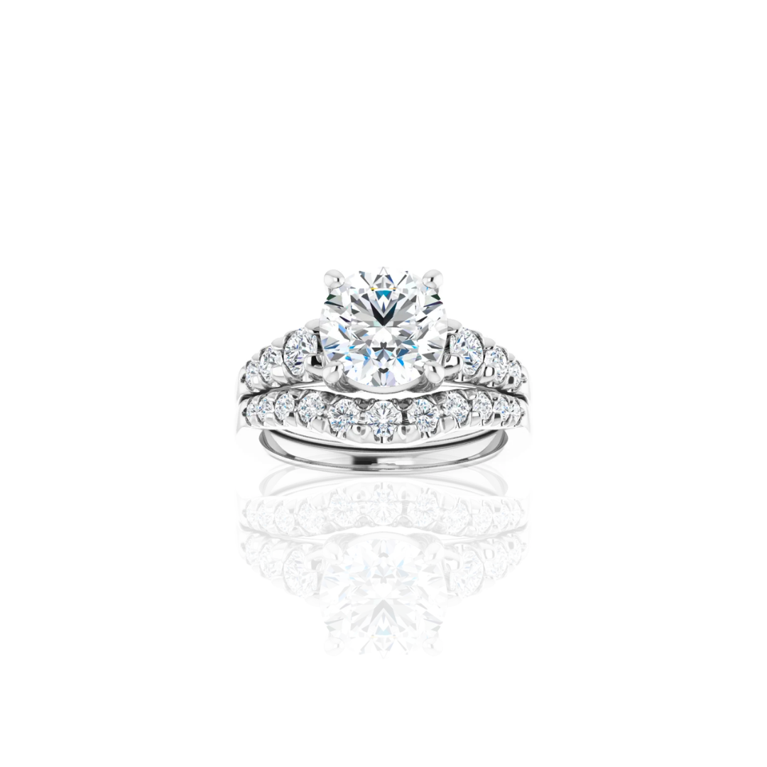 Cathedral | Tapered | Diamond Engagement Ring