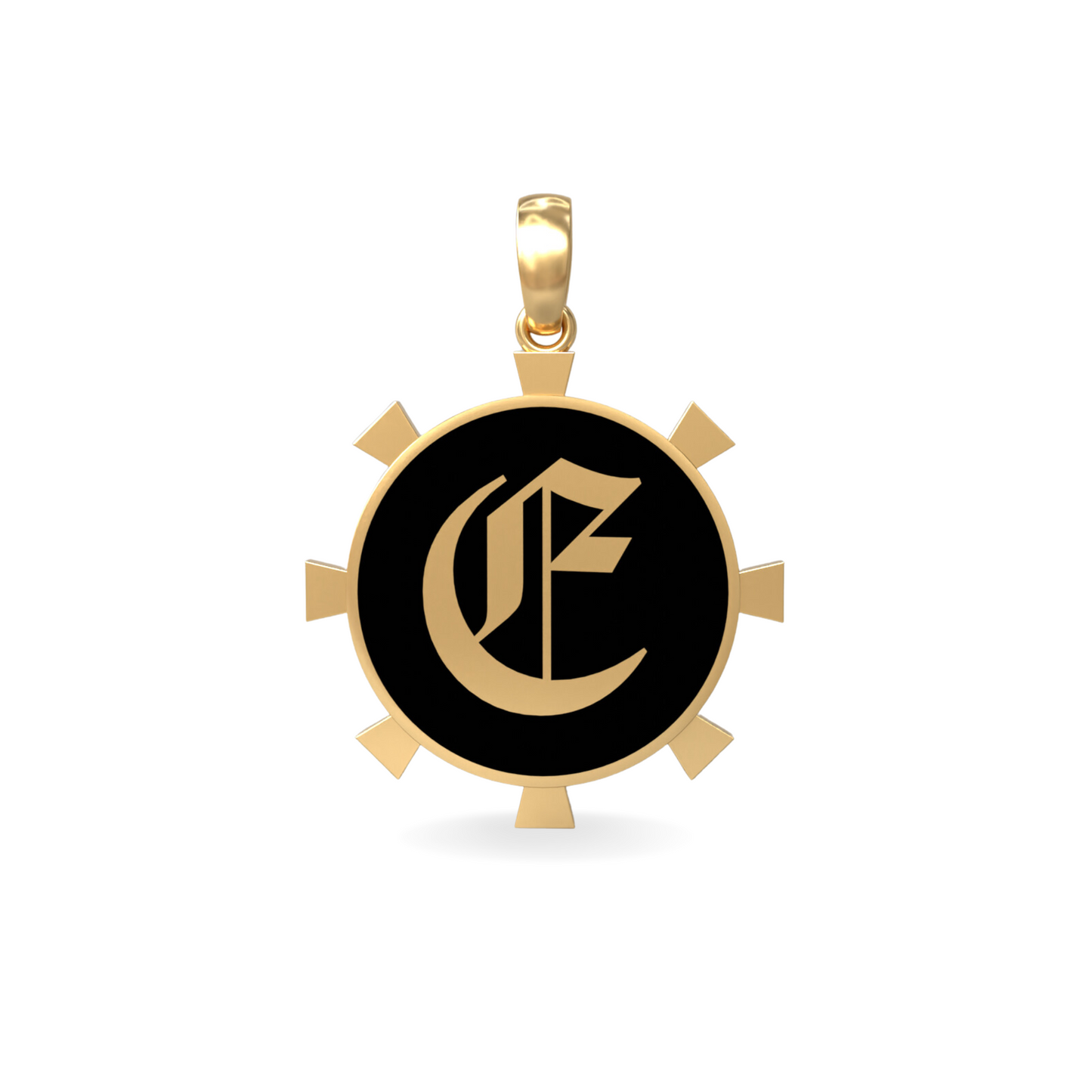 Large Vessel Pendant | 18K Gold