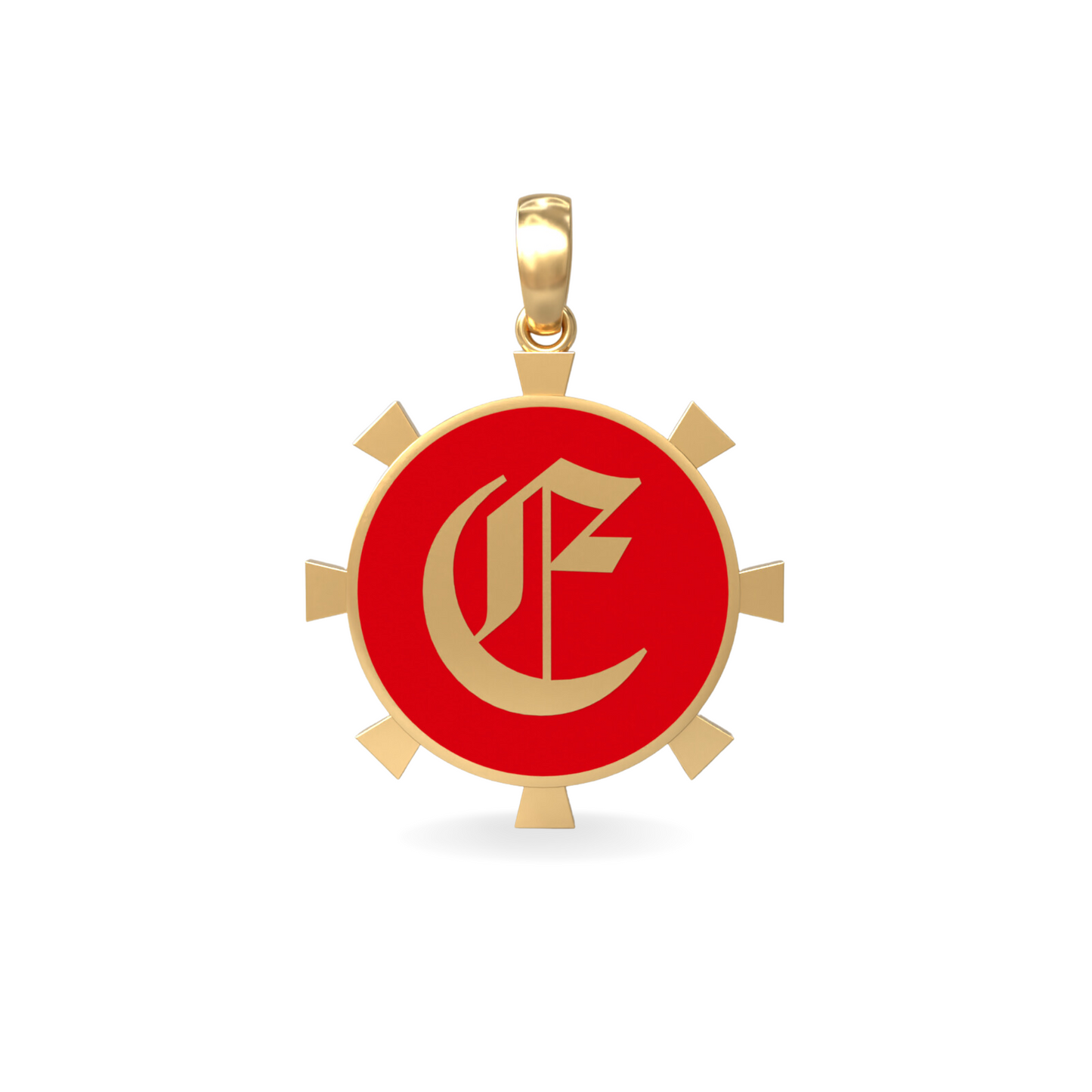 Large Vessel Pendant | 18K Gold