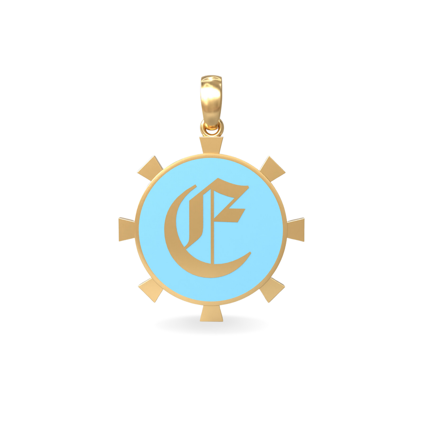 Large Vessel Pendant | 18K Gold