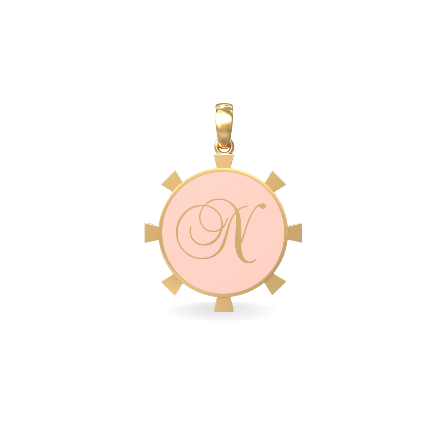 Medium Vessel Pendant | 18K Gold