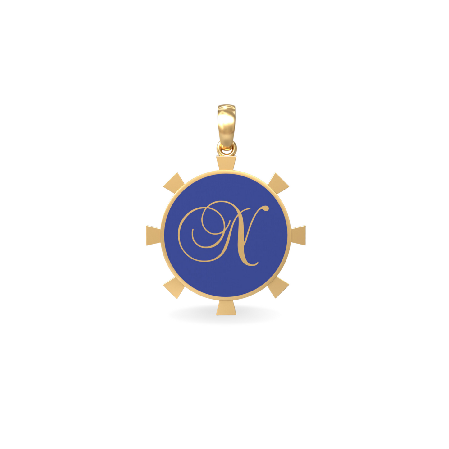 Medium Vessel Pendant | 18K Gold