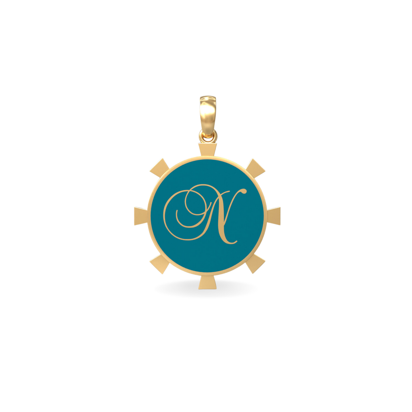 Medium Vessel Pendant | 18K Gold