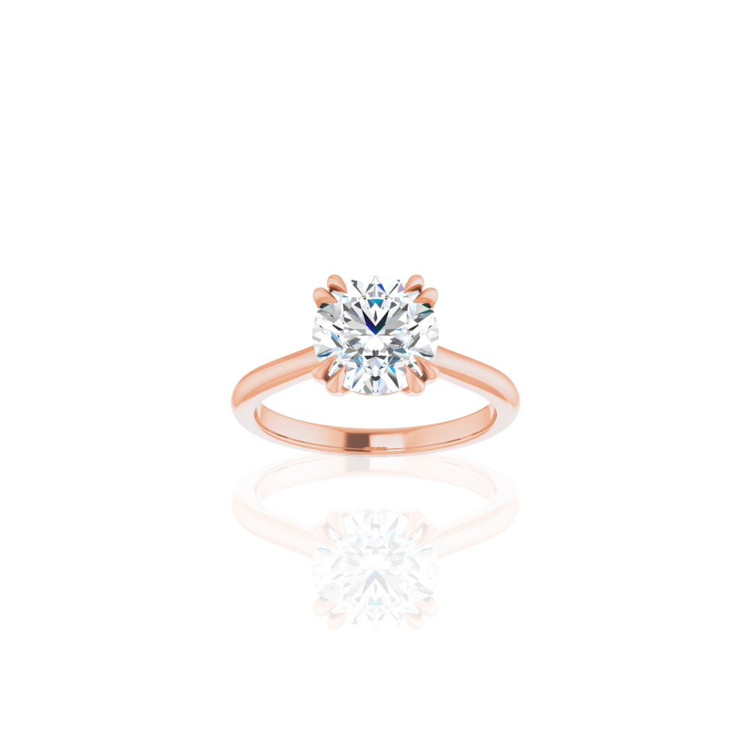 Cathedral | Double Prong | Solitaire Engagement Ring