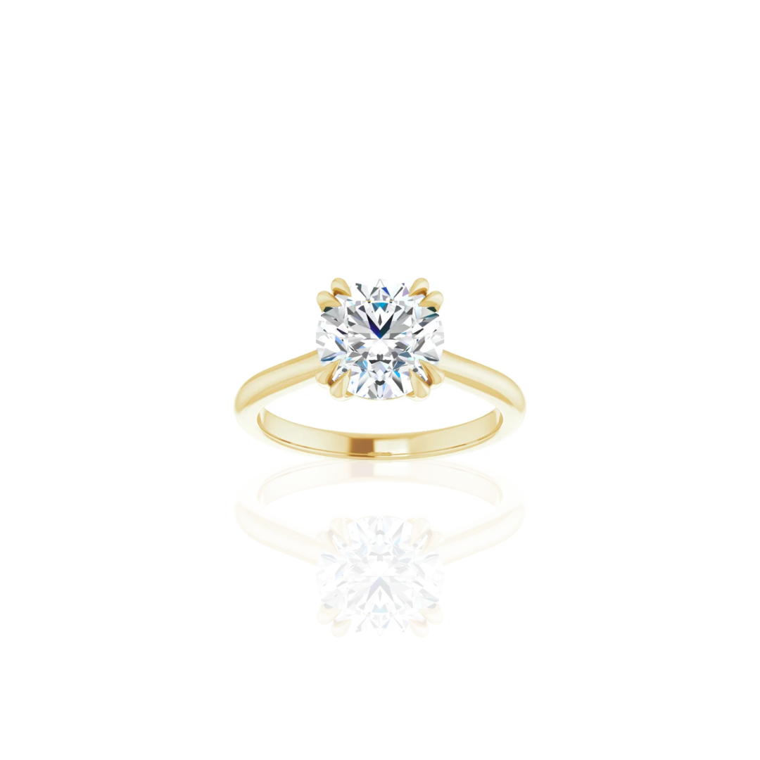 Cathedral | Double Prong | Solitaire Engagement Ring