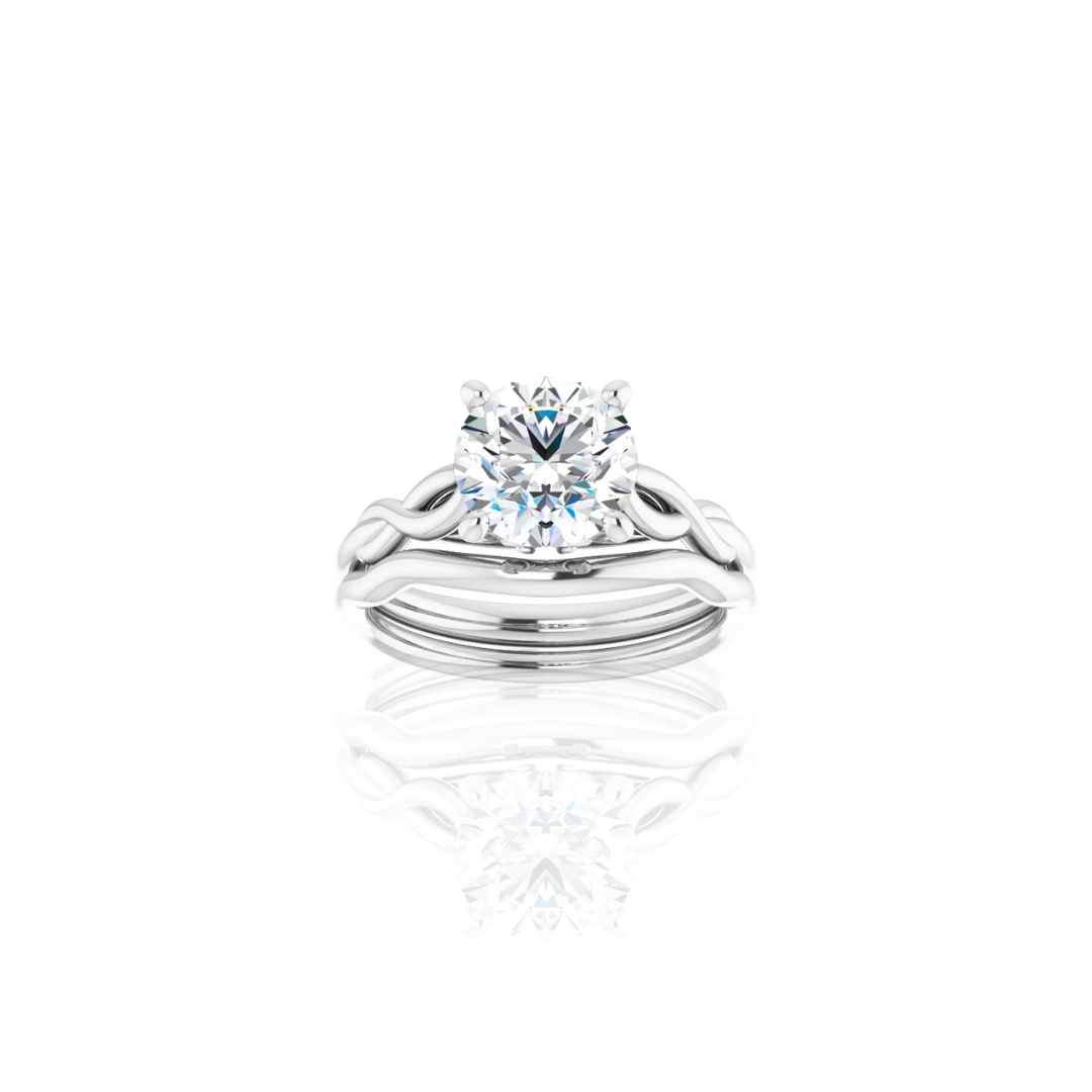 Cathedral | Delicate Infinity | Solitaire Engagement Ring