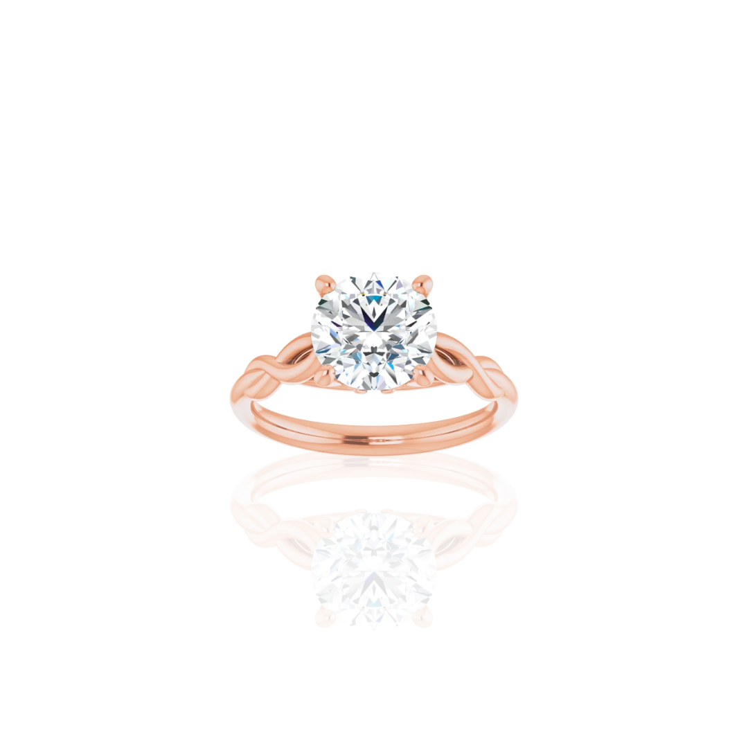 Cathedral | Delicate Infinity | Solitaire Engagement Ring