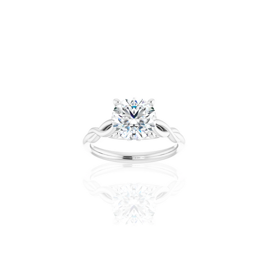 Cathedral | Delicate Infinity | Solitaire Engagement Ring