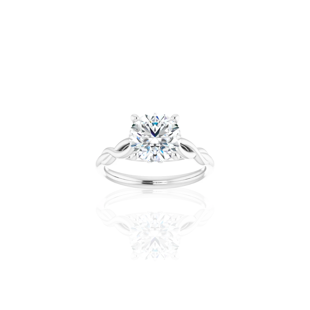 Cathedral | Delicate Infinity | Solitaire Engagement Ring