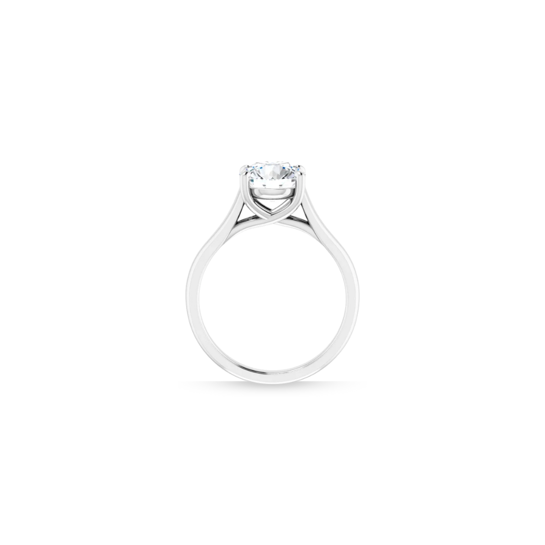 Cathedral | Wide Band | Solitaire Engagement Ring